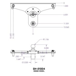 Gooseneck Trailer Hitch Ball for 2016-2023 Ram 2500