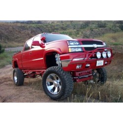 Nerf Bar - Truck Wheel To Wheel for 2001-2003 Chevrolet Silverado 1500 HD