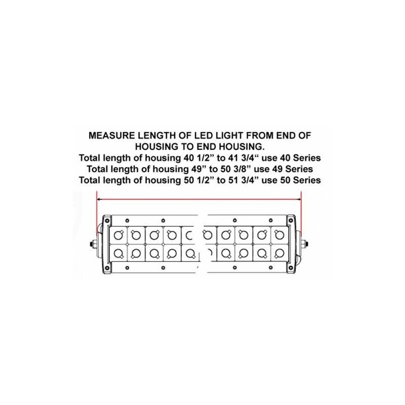 Light Bar Mounting Kit for 2019-2019 Chevrolet Silverado 1500 LD- Old Model