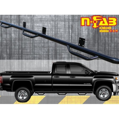 Nerf Bar - Truck Wheel To Wheel for 2015-2019 Chevrolet Silverado 2500 HD