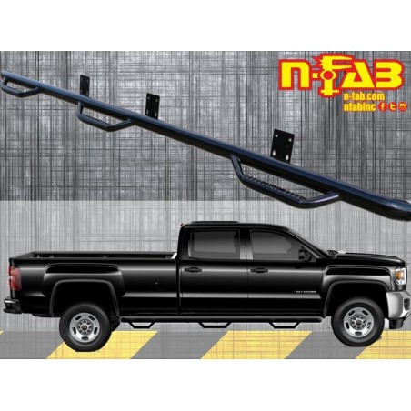 Nerf Bar - Truck Wheel To Wheel for 2015-2019 Chevrolet Silverado 2500 HD