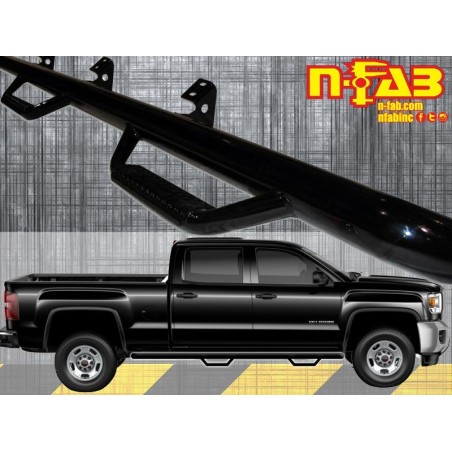 Nerf Bar - Truck Wheel To Wheel for 2015-2019 Chevrolet Silverado 2500 HD