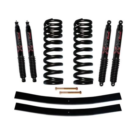 Lift Kit Suspension for 1966-1977 Ford Bronco 4WD 3-3'' Lift Front and Rear, Front, Rear