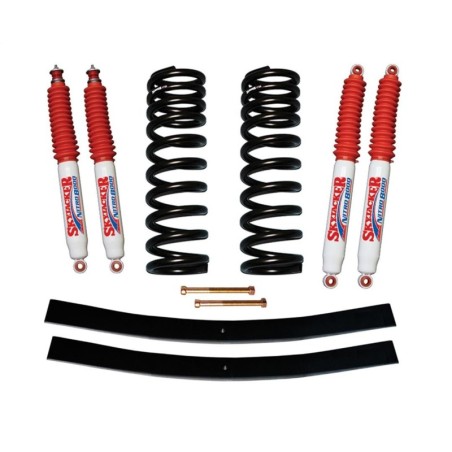 Lift Kit Suspension for 1966-1977 Ford Bronco 4WD 3-3'' Lift Front and Rear, Front, Rear