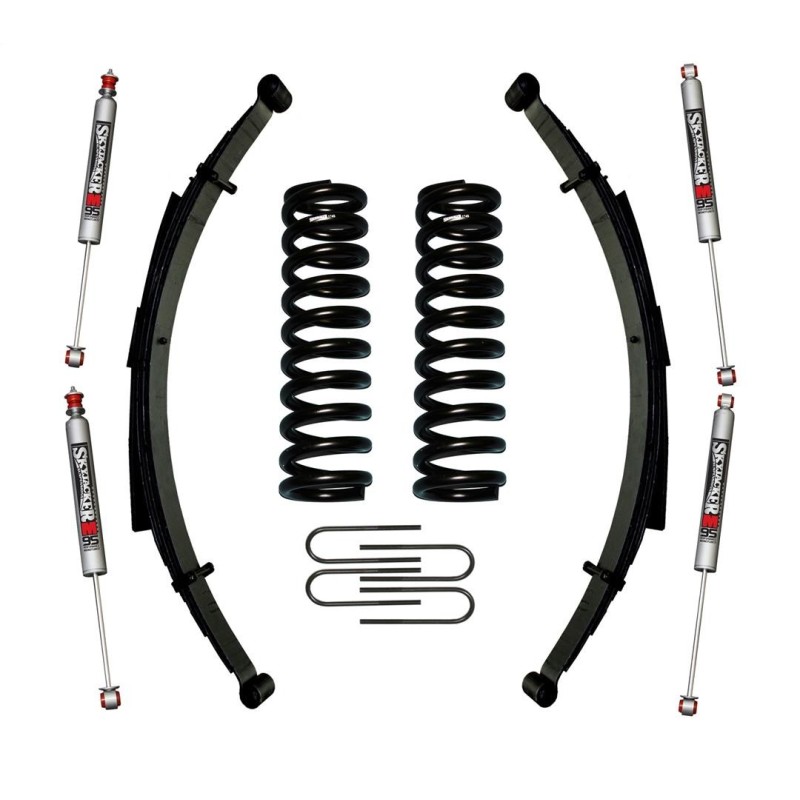 Lift Kit Suspension for 1978-1979 Ford Bronco 4-4'' Lift Front and Rear, Front, Rear