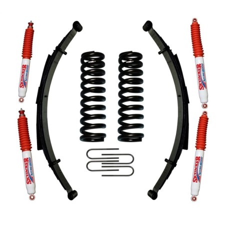 Lift Kit Suspension for 1978-1979 Ford Bronco 4-4'' Lift Front and Rear, Front, Rear