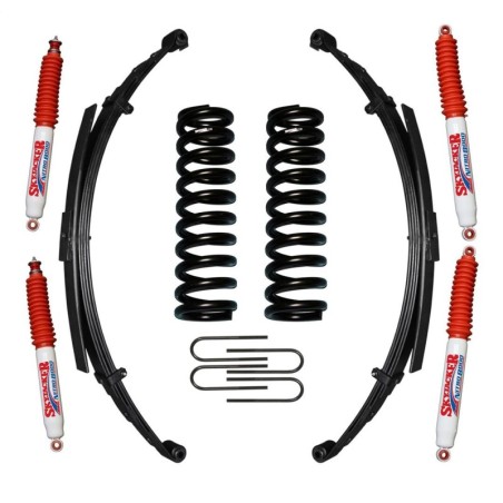 Lift Kit Suspension for 1966-1977 Ford Bronco 4WD 5-5'' Lift Front and Rear