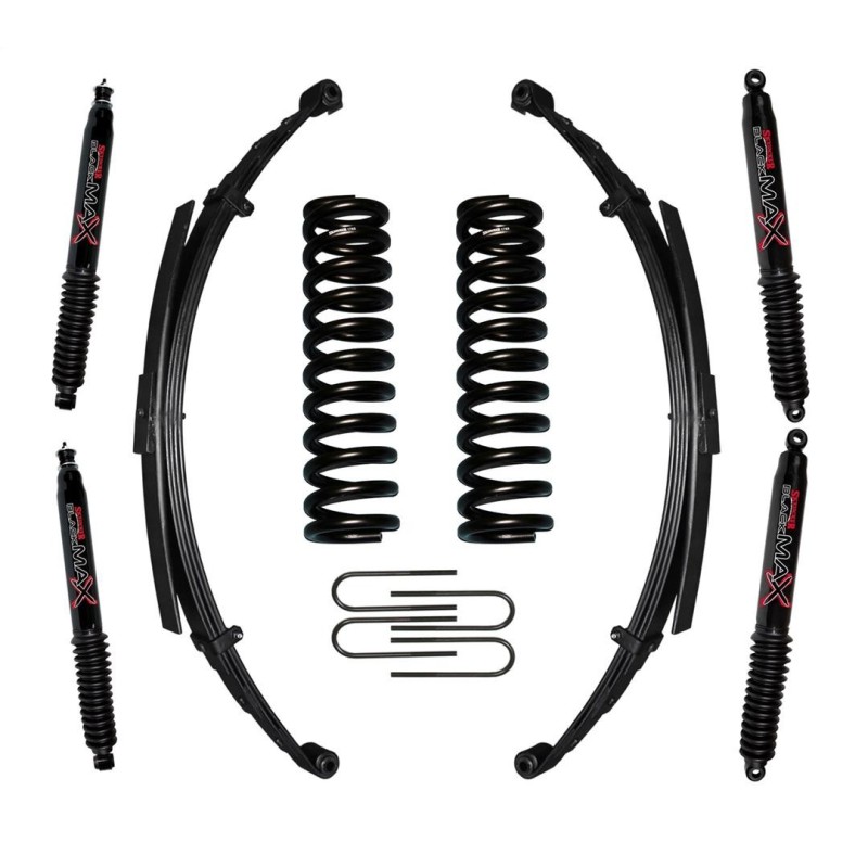 Lift Kit Suspension for 1966-1977 Ford Bronco 4WD 7-7'' Lift Front and Rear