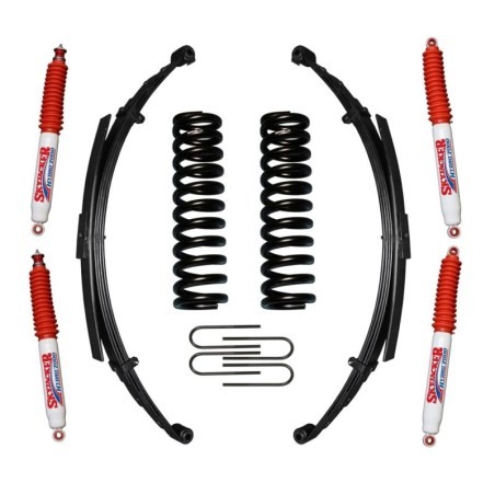 Lift Kit Suspension for 1966-1977 Ford Bronco 4WD 7-7'' Lift Front and Rear