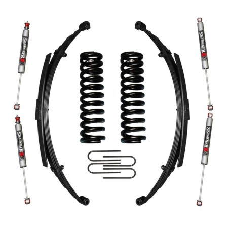 Lift Kit Suspension for 1966-1977 Ford Bronco 4WD 7-7'' Lift Front and Rear