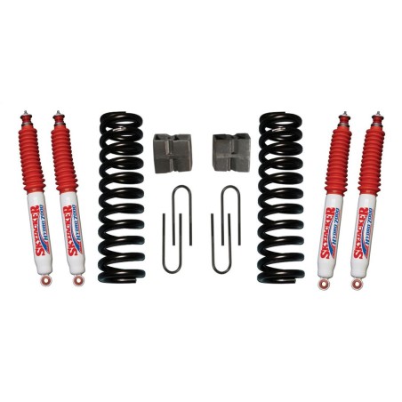 Lift Kit Suspension for 1975-1975 Ford F-100 4WD 6-6'' Lift Front and Rear