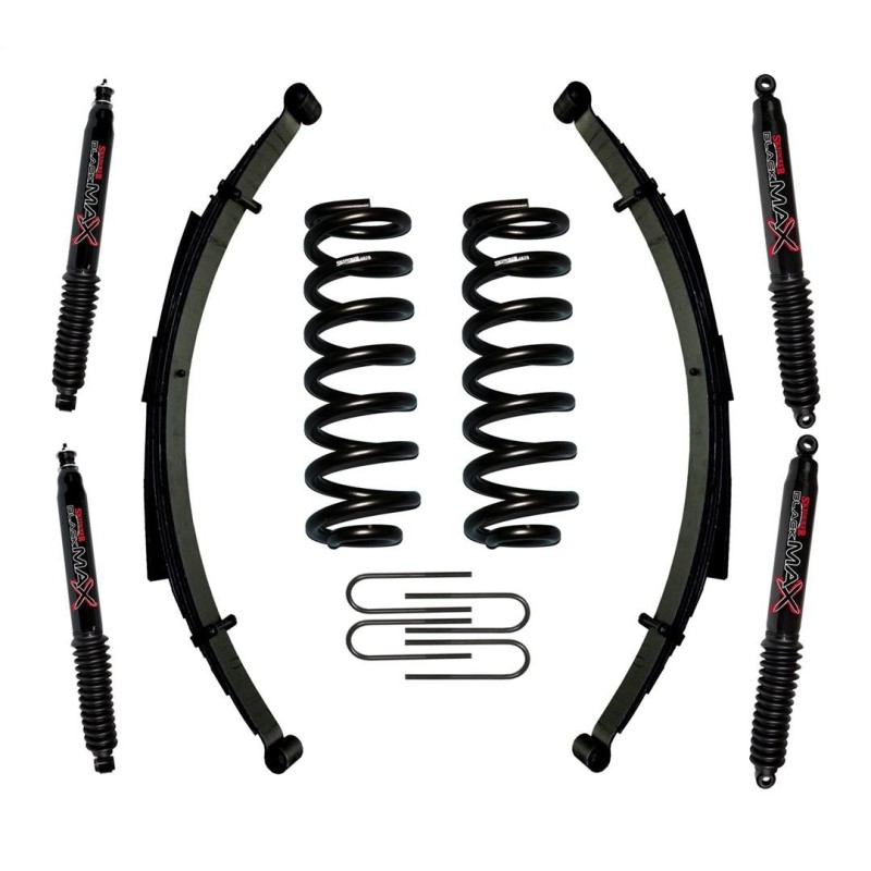 Lift Kit Suspension for 1977-1979 Ford F-150 4WD 6-6'' Lift Front and Rear, Front, Rear