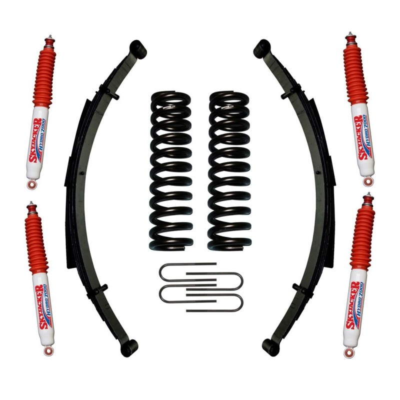 Lift Kit Suspension for 1977-1979 Ford F-150 4WD 6-6'' Lift Front and Rear, Front, Rear