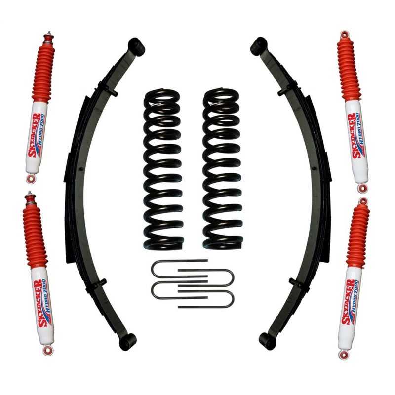 Lift Kit Suspension for 1978-1979 Ford Bronco 9-9'' Lift Front and Rear, Front, Rear