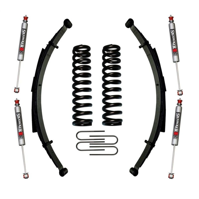 Lift Kit Suspension for 1978-1979 Ford Bronco 9-9'' Lift Front and Rear, Front, Rear