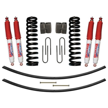 Lift Kit Suspension for 1977-1979 Ford F-150 4WD 9-9'' Lift Front and Rear, Front, Rear