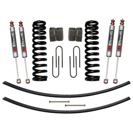 Lift Kit Suspension for 1975-1975 Ford F-100 4WD 9-9'' Lift Front and Rear, Front, Rear