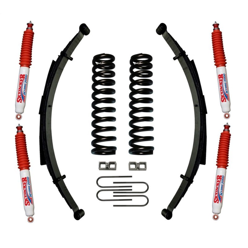 Lift Kit Suspension for 1966-1979 Ford Bronco 4WD 9-9'' Lift Front and Rear