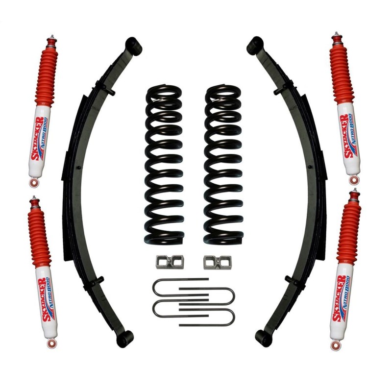 Lift Kit Suspension for 1966-1979 Ford Bronco 4WD 9-9'' Lift Front and Rear