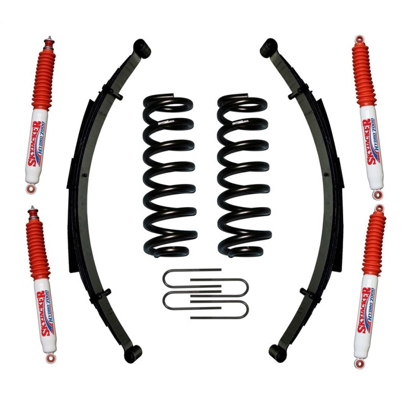 Lift Kit Suspension for 1980-1996 Ford Bronco 1.5-2'' Lift Front and Rear, Front, Rear