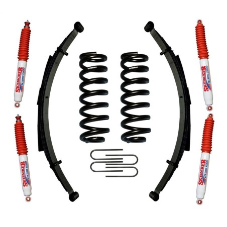 Lift Kit Suspension for 1980-1996 Ford Bronco 1.5-2'' Lift Front and Rear, Front, Rear