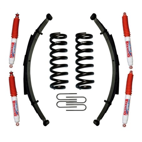 Lift Kit Suspension for 1980-1996 Ford Bronco 1.5-2'' Lift Front and Rear, Front, Rear