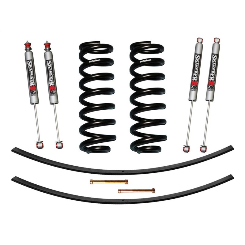 Lift Kit Suspension for 1980-1996 Ford Bronco 1.5-2'' Lift Front and Rear, Front, Rear