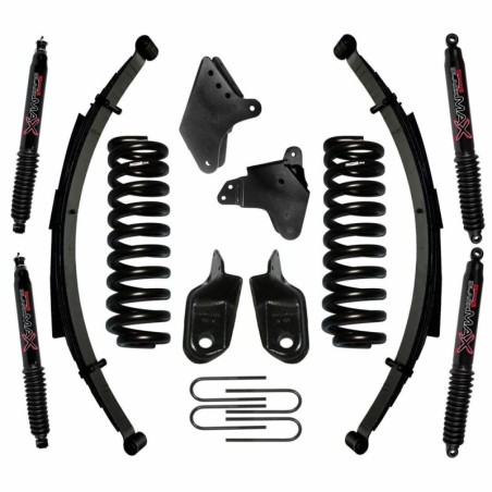 Lift Kit Suspension for 1980-1996 Ford F-150 4WD 4-4'' Lift Front and Rear, Front, Rear