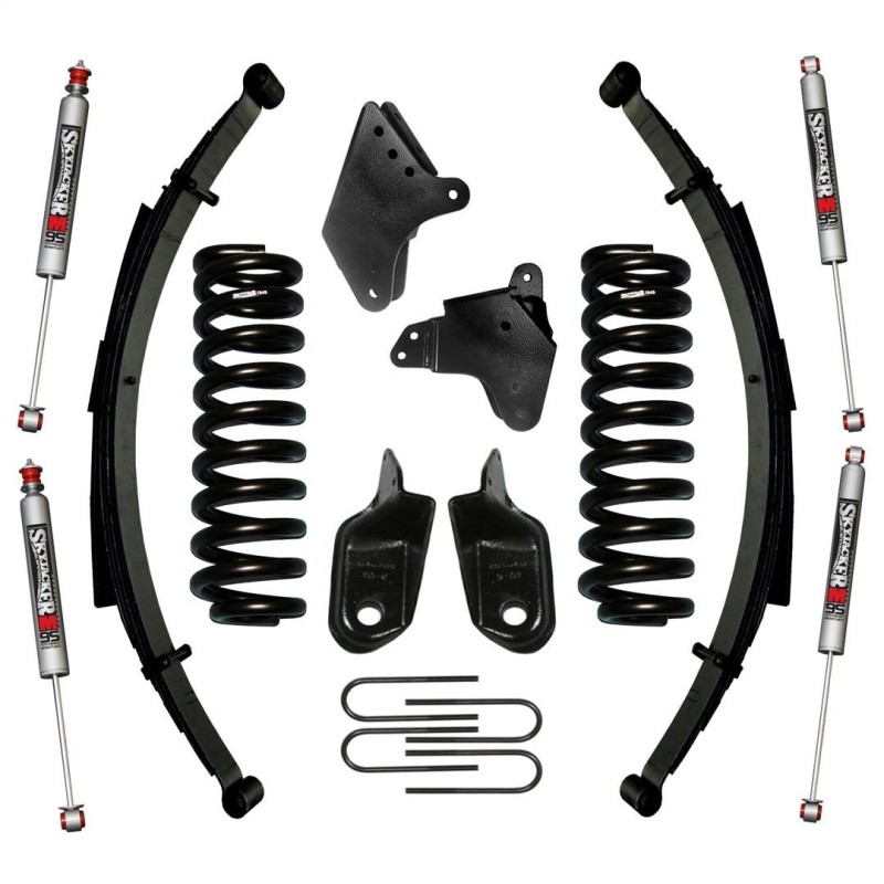 Lift Kit Suspension for 1980-1996 Ford Bronco 6-6'' Lift Front and Rear, Front, Rear