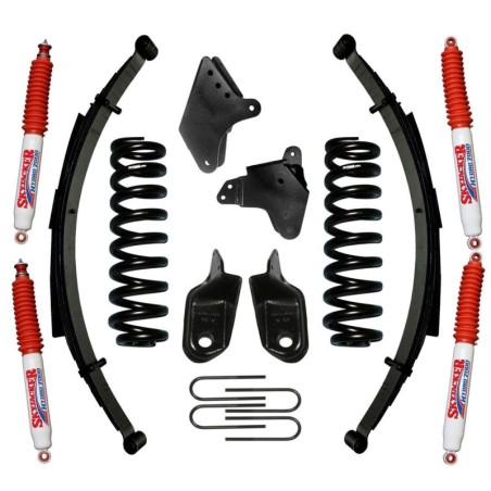 Lift Kit Suspension for 1980-1980 Ford F-150 4WD 6-6'' Lift Front and Rear, Front, Rear