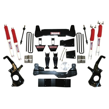 Lift Kit Suspension for 2011-2018 Chevrolet Silverado 2500 HD 4WD Front and Rear