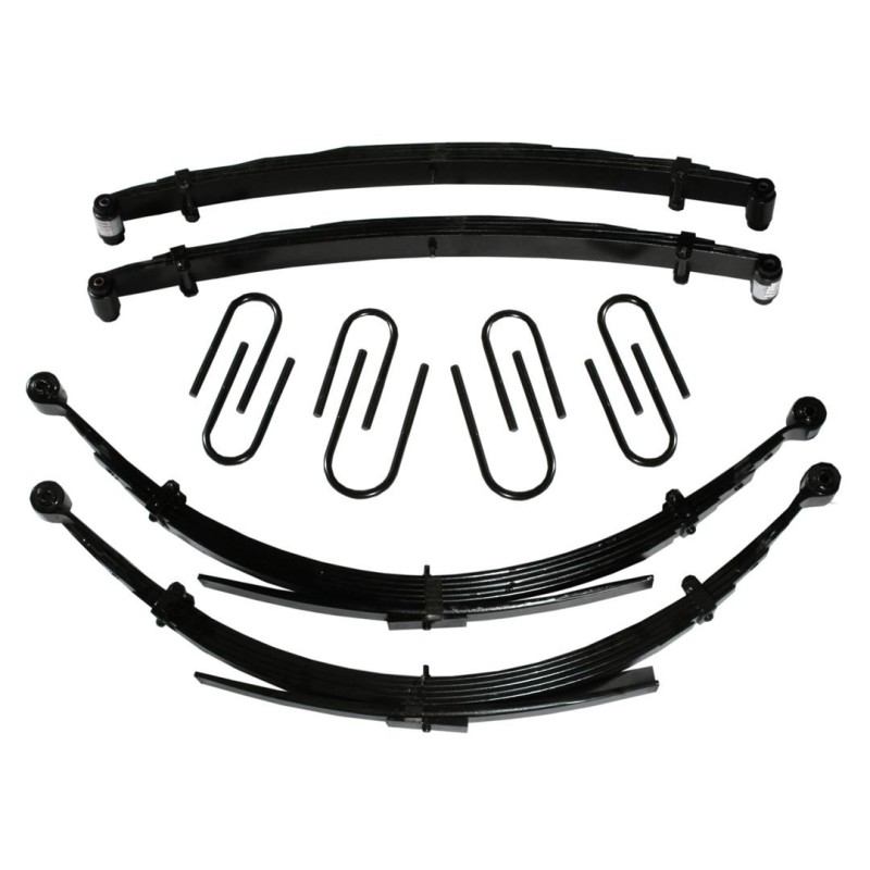 Lift Kit Suspension for 1987-1987 GMC V2500 Suburban 4-4'' Lift Front and Rear, Front, Rear