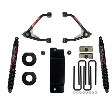 Lift Kit Suspension for 2014-2016 Chevrolet Silverado 1500 4WD 3.5-4'' Lift Front and Rear