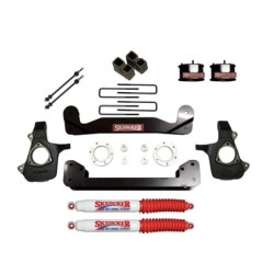 Lift Kit Suspension for 2019-2019 GMC Sierra 1500 Limited- Old Model 2WD/4WD 4-4'' Lift Front and Rear, Rear, Front