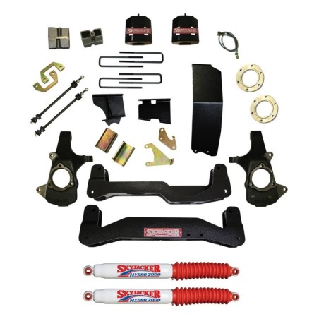 Lift Kit Suspension for 2014-2018 Chevrolet Silverado 1500 2WD/4WD 6-7'' Lift Front and Rear, Rear, Front