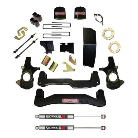 Lift Kit Suspension for 2014-2018 Chevrolet Silverado 1500 2WD/4WD 6-7'' Lift Front and Rear, Rear, Front