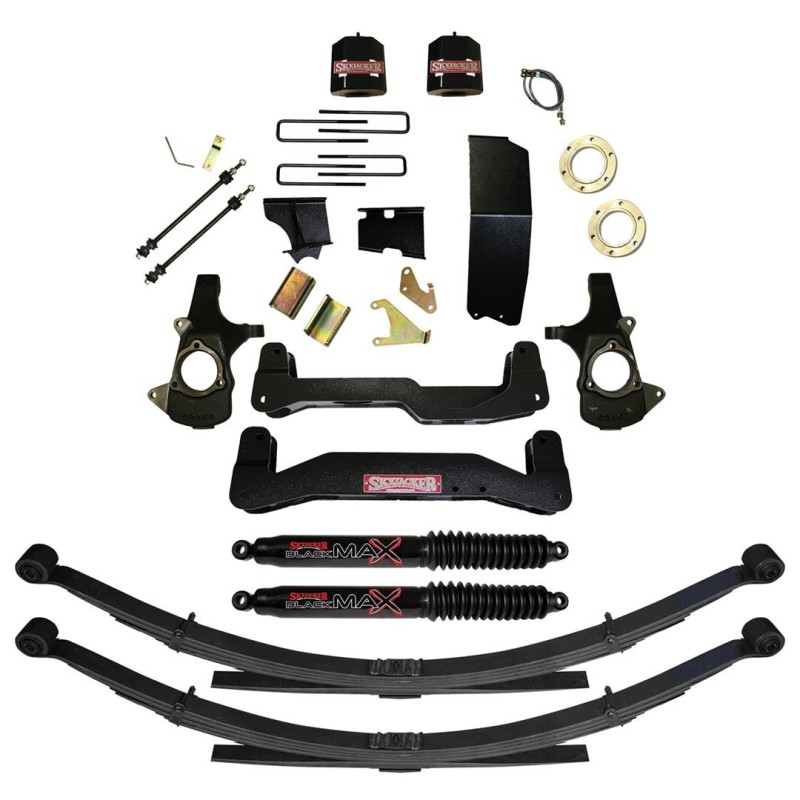 Lift Kit Suspension for 2014-2018 Chevrolet Silverado 1500 2WD/4WD 6-7'' Lift Front and Rear, Rear, Front