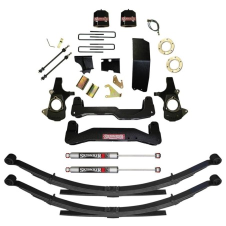 Lift Kit Suspension for 2014-2018 Chevrolet Silverado 1500 2WD/4WD 6-7'' Lift Front and Rear, Rear, Front