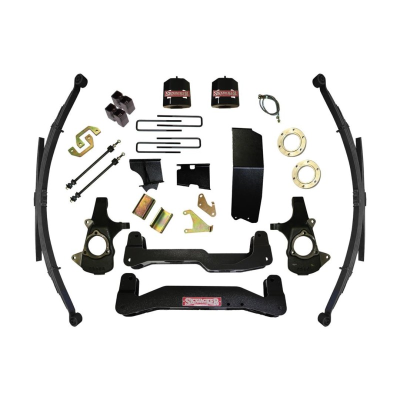 Lift Kit Suspension for 2014-2016 Chevrolet Silverado 1500 2WD/4WD 6-7'' Lift Front and Rear, Rear, Front