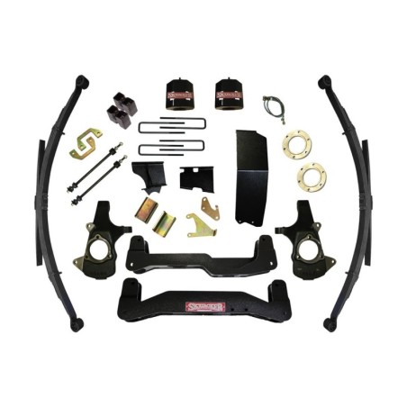 Lift Kit Suspension for 2014-2016 Chevrolet Silverado 1500 2WD/4WD 6-7'' Lift Front and Rear, Rear, Front