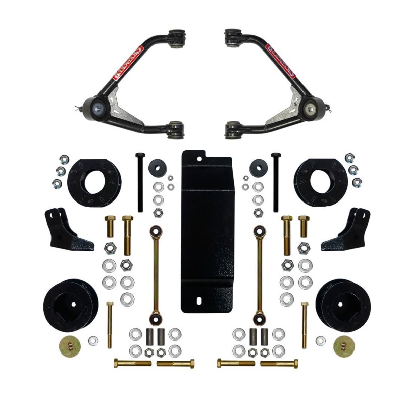 Lift Kit Suspension for 2015-2016 GMC Yukon 4WD 3.5-4'' Lift Front and Rear, Front, Rear