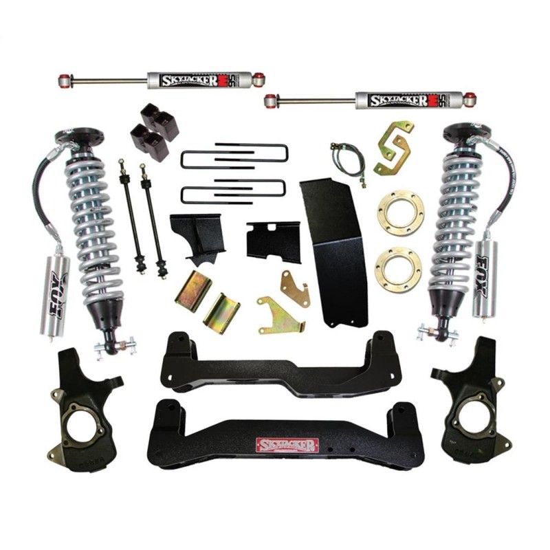 Lift Kit Suspension for 2019-2019 Chevrolet Silverado 1500 LD- Old Model 4WD 6-7'' Lift Front and Rear, Front, Rear