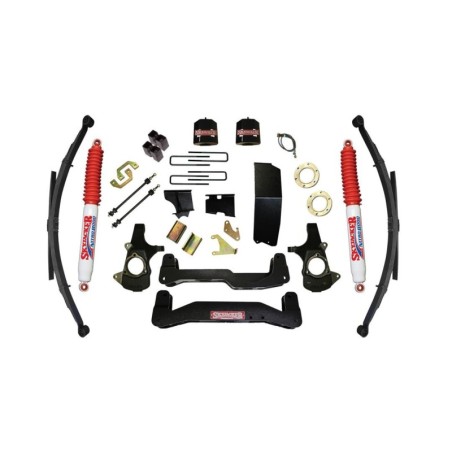 Lift Kit Suspension for 2014-2016 GMC Sierra 1500 2WD/4WD 6-7'' Lift Front and Rear, Rear, Front