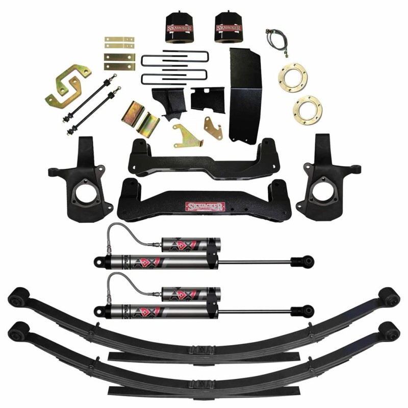 Lift Kit Suspension for 2014-2018 Chevrolet Silverado 1500 2WD/4WD 6-7'' Lift Front and Rear, Rear, Front