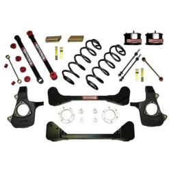 Lift Kit Suspension for 2007-2013 Chevrolet Avalanche 4WD 4-4'' Lift Front and Rear, Rear, Front