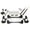 Lift Kit Suspension for 2007-2012 Chevrolet Silverado 1500 4WD 4-4'' Lift Front and Rear