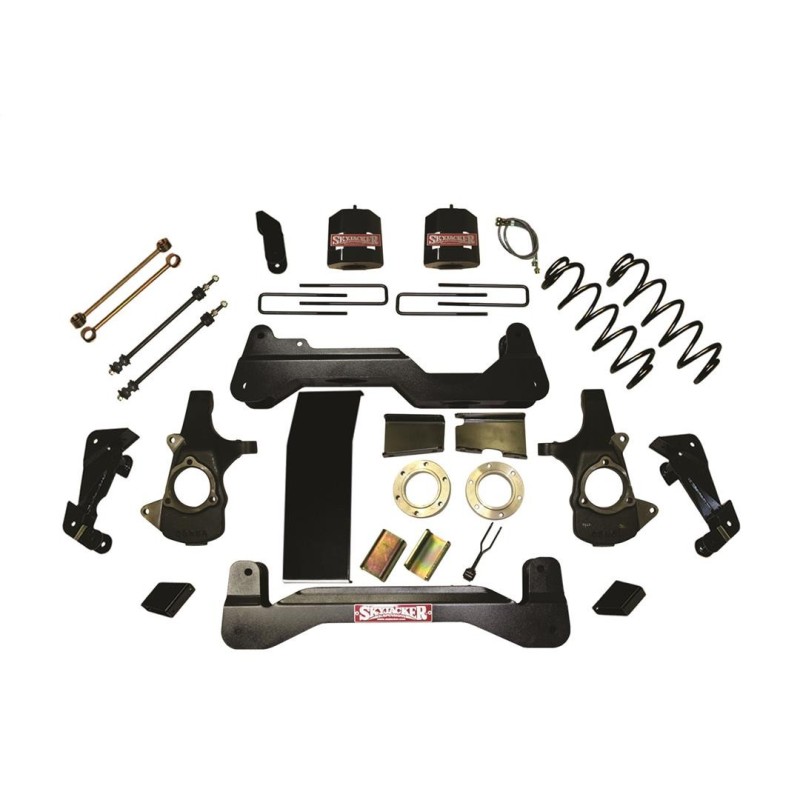 Lift Kit Suspension for 2007-2012 Chevrolet Avalanche 4WD Front and Rear