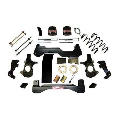 Lift Kit Suspension for 2007-2009 Chevrolet Suburban 1500 4WD Front and Rear