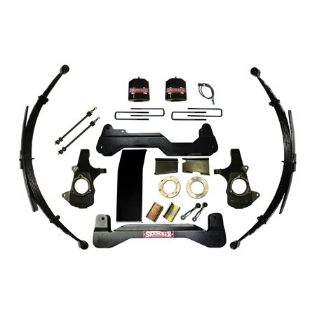 Lift Kit Suspension for 2007-2012 Chevrolet Silverado 1500 4WD Front and Rear