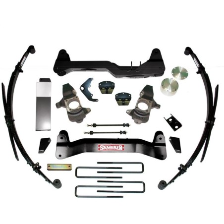 Lift Kit Suspension for 2007-2007 Chevrolet Silverado 1500 HD Classic 4WD Front and Rear